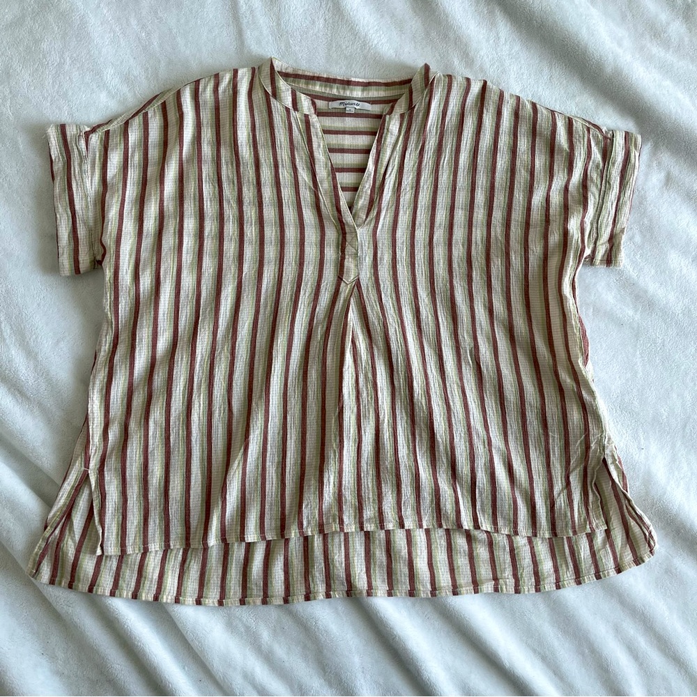 Madewell Lakeline Popover Size M